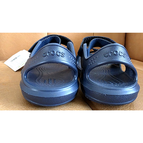 Crocs Swiftwater Expedition Sandals Kid's Size c10 Navy/Navy NEW WITH TAGS - Picture 6 of 8